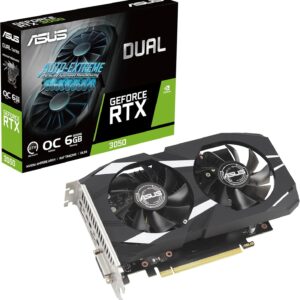 Carte Graphique ASUS Dual NVIDIA GeForce RTX 3050 6GB OC