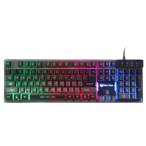 Clavier de jeu rétroéclairé arc-en-ciel MEETION K9300-French