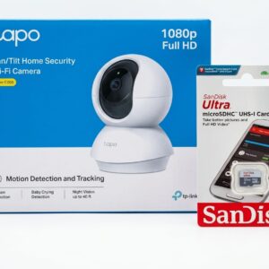 Caméra Tapo Wi-Fi C200 + Carte mémoire San Disk 32GB