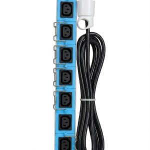 Multiprise 8 Prises IEC PDU Rack 19" pour Serveur & Réseaux