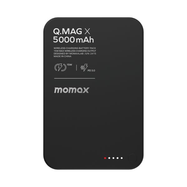 Power Bank magnétique sans fil Momax Q.Mag X 5000 mAh – Image 2