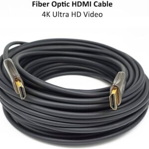 Câble à Fiber optique HDMI 4K 15M Haute vitesse 18Gbps