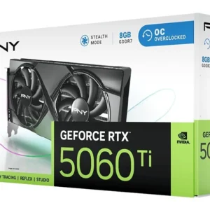 Carte Graphique PNY GeForce RTX 5060 Ti OC NVIDIA 8 Go GDDR7