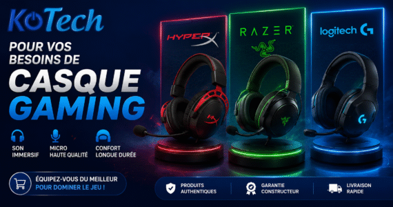 casques gaming