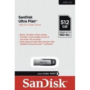 CLE USB 512 Giga Ultra Flair SanDisk  - 150 Mbps