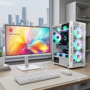 Gamer Core I5-12500 / RTX 3050 – 6Giga / 16G ram +  1 ecran msi 24 pouces