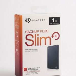 Disque Dur Externe Seagate Backup Plus Slim 1 To USB 3.0 – Portable Noir