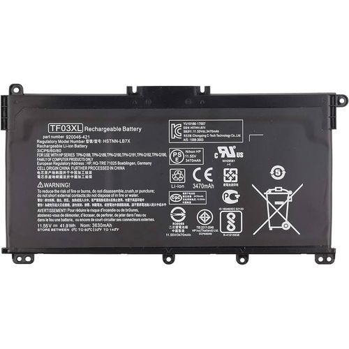 Batterie Ordinateur Portable TF03 TF03XL Pour HP Pavilion 14-bp Pavilion 14-BK Pavilion 15-CC Pavilion 15-CD Pavilion 15-CK Pavilion X360