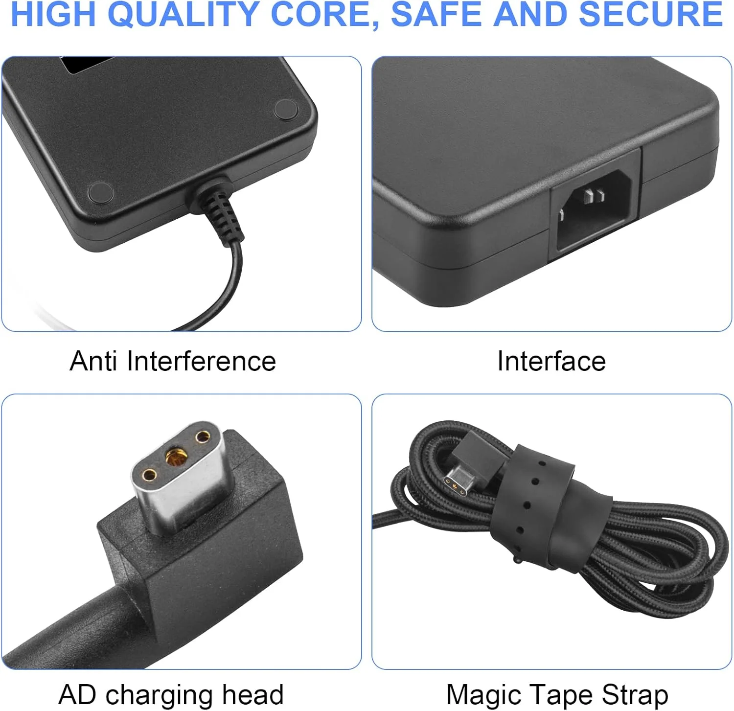 Chargeur Razer 230W 19,5V 11,8A, connecteur 3 broches magnétique – Image 3