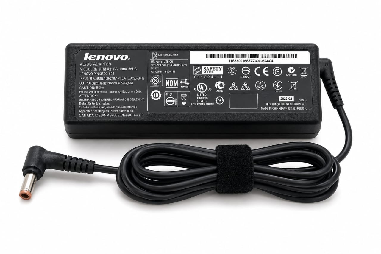 Chargeur Lenovo 90W 20V 4,5A 5.5MM*4.5MM