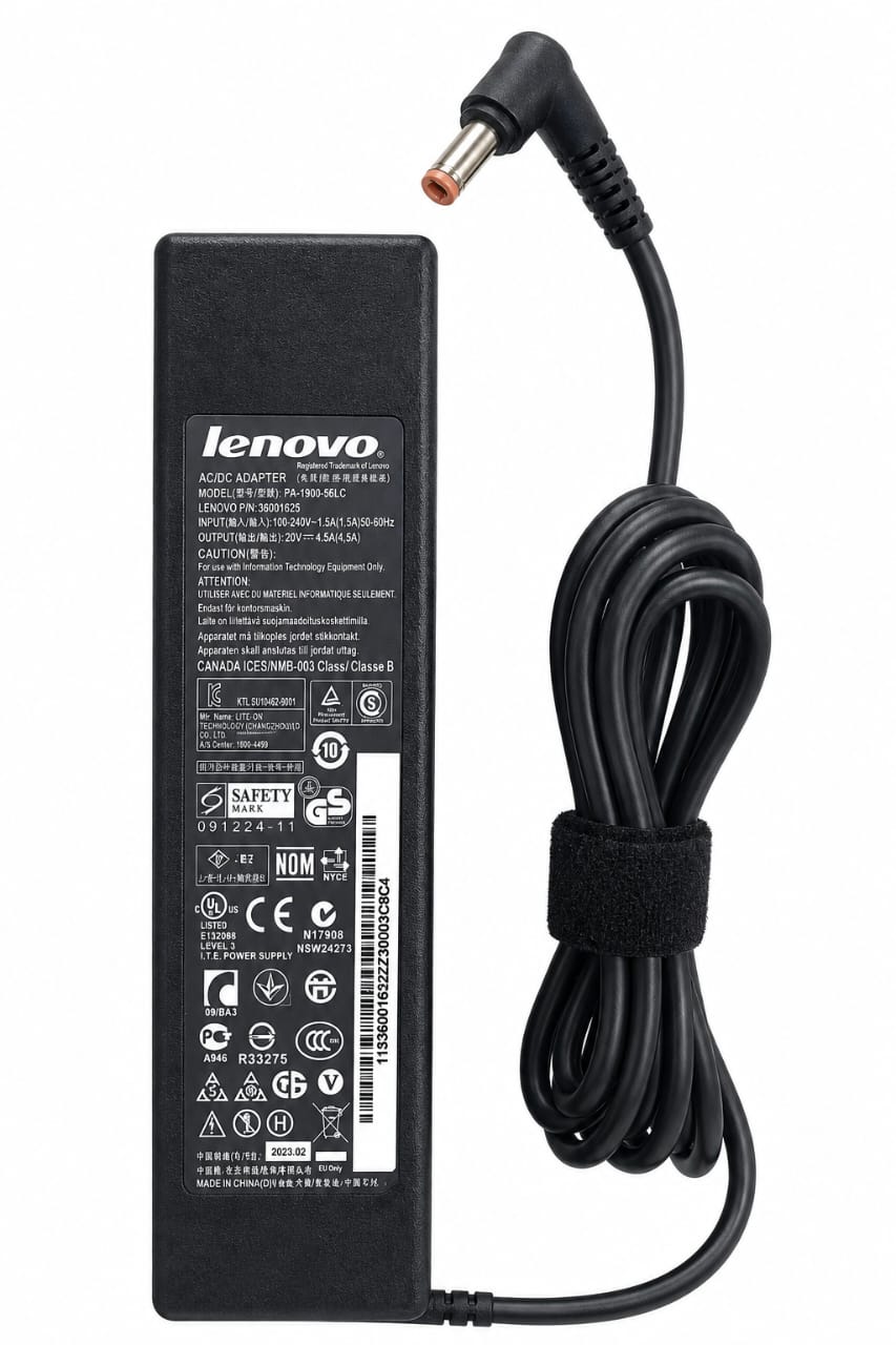 Chargeur Lenovo 90W 20V 4,5A 5.5MM*4.5MM – Image 2