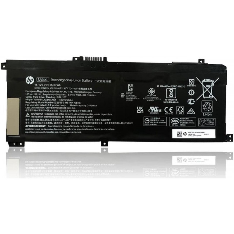 Batterie HP SA04XL pour ordinateur portable