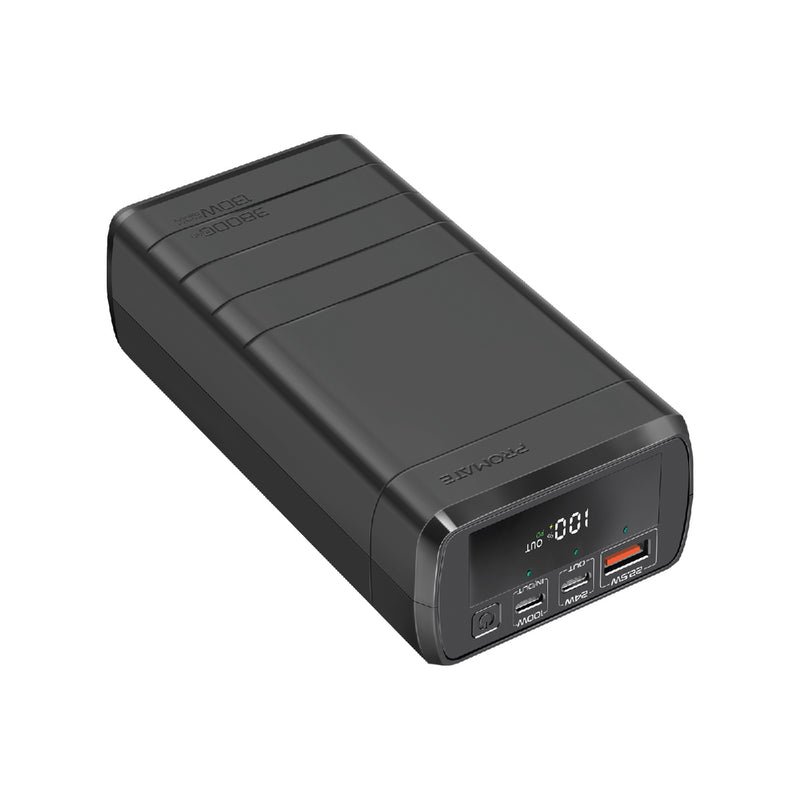 Power Bank 130W 38000 mAh Promate Mate-, Charge Rapide, USB-C – Image 2