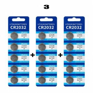 Pack de 3X Piles lithium CR2032 3V pour BIOS/CMOS