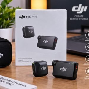 Microphone Sans Fil DJI Mic Mini, Compact pour Smartphone et Caméra