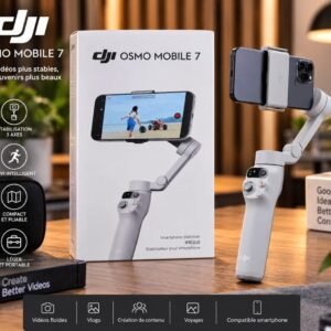 Stabilisateur DJI Osmo Mobile 7- Smartphone 3 Axes
