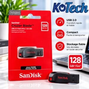 Clé USB SanDisk Cruzer Blade 128 Go USB 2.0