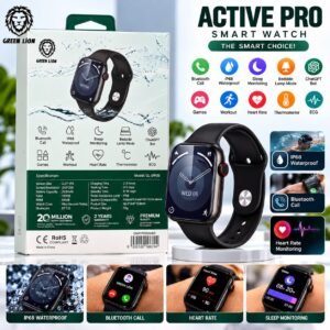 Montre Connectée Green Lion Active Pro GL-SW09, Écran 2,01″ IPS, Bluetooth, IP68