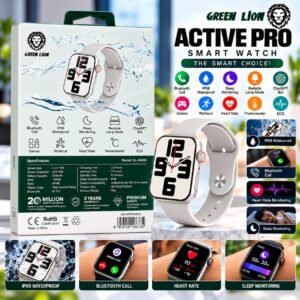 Montre Connectée Green Lion Active Pro GL-SW09, IPS, Bluetooth, IP68