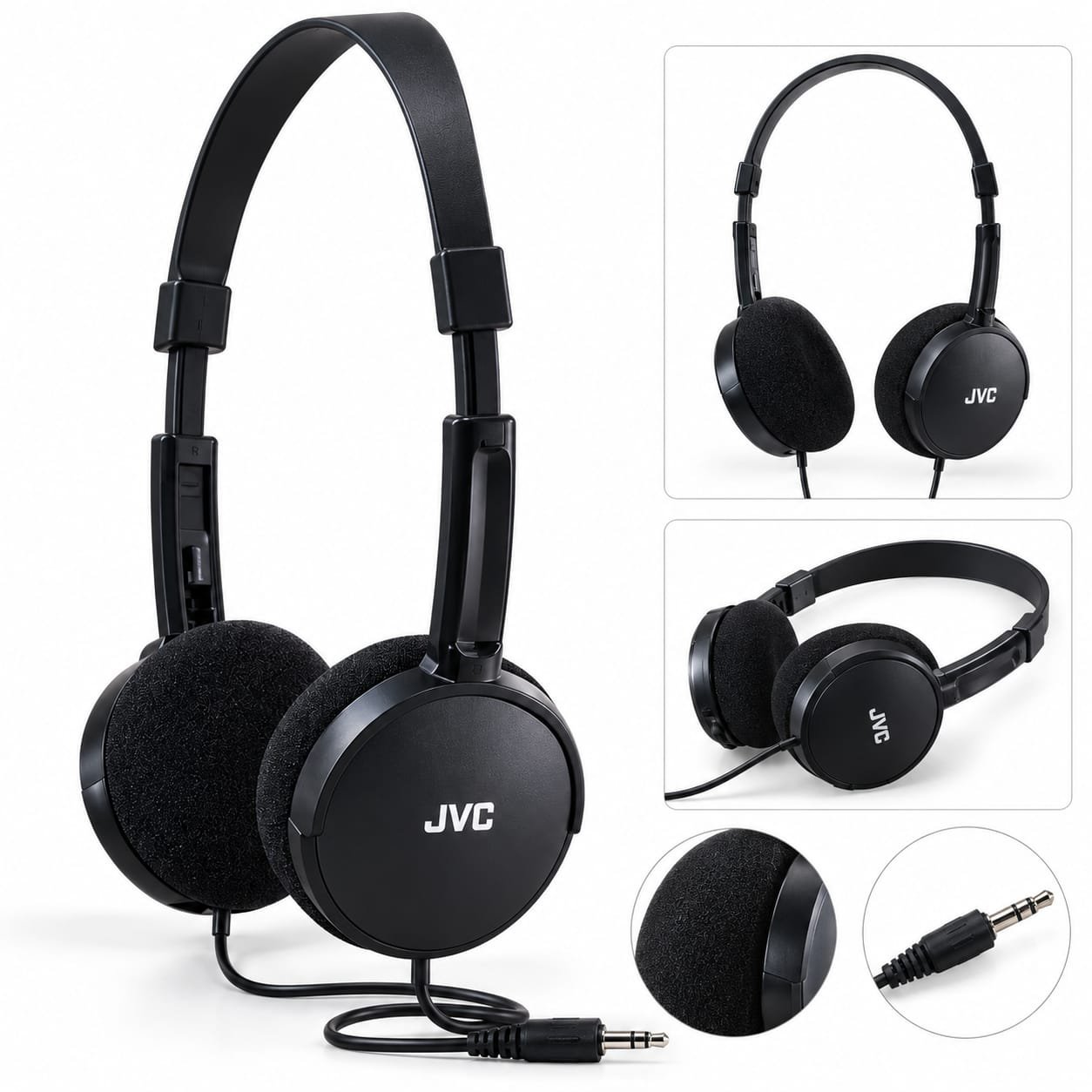 Casque audio filaire JVC HA-L50-B Prise jack 3,5 mm