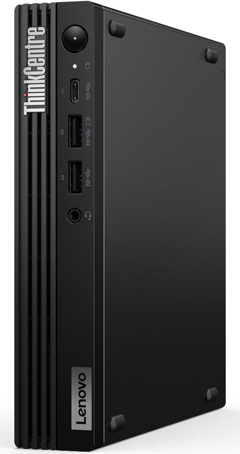 Ordinateur bureau Mini ThinkThinkCentre M75q AMD Ryzen 5 PRO 8500GE, 16 Go DDR5, SSD NVMe de 512 Go + Écran Lenovo 23,8 pouces L24I 4A. – Image 7