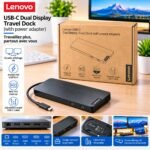 Dock Lenovo USB-C Dual Display Travel