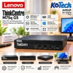 Lenovo ThinkCentre M75q G5 Mini PC Ryzen 5 PRO, 16 Go DDR5, SSD 512 Go
