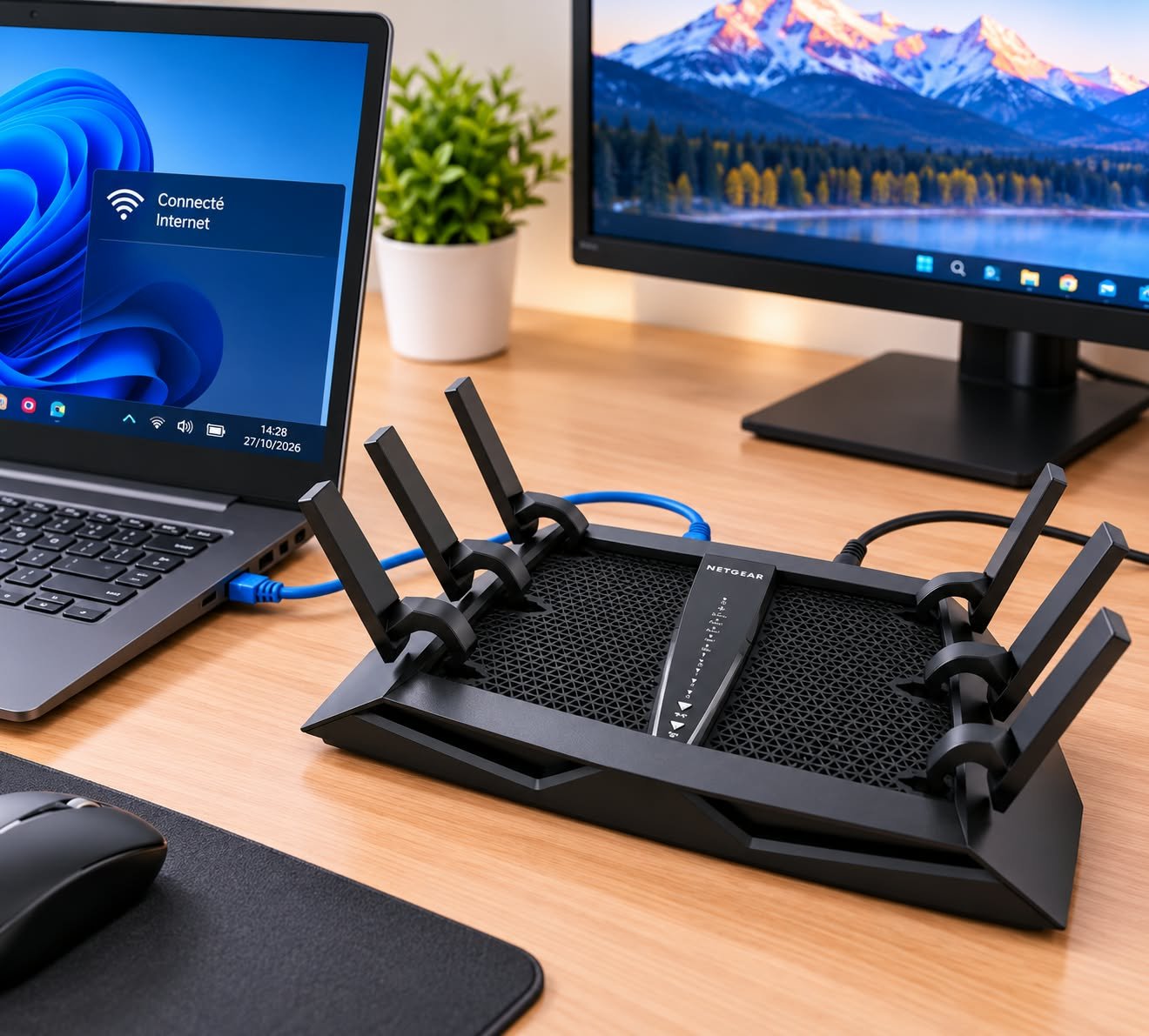 Routeur Wi-Fi NETGEAR Nighthawk X6S AC4000 R8000P, Tri-Band – Image 2