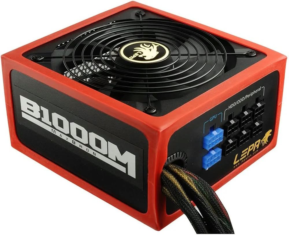 Alimentation 1000W LEPA B1000M MAXBRON 1000W 80 PLUS – Image 4